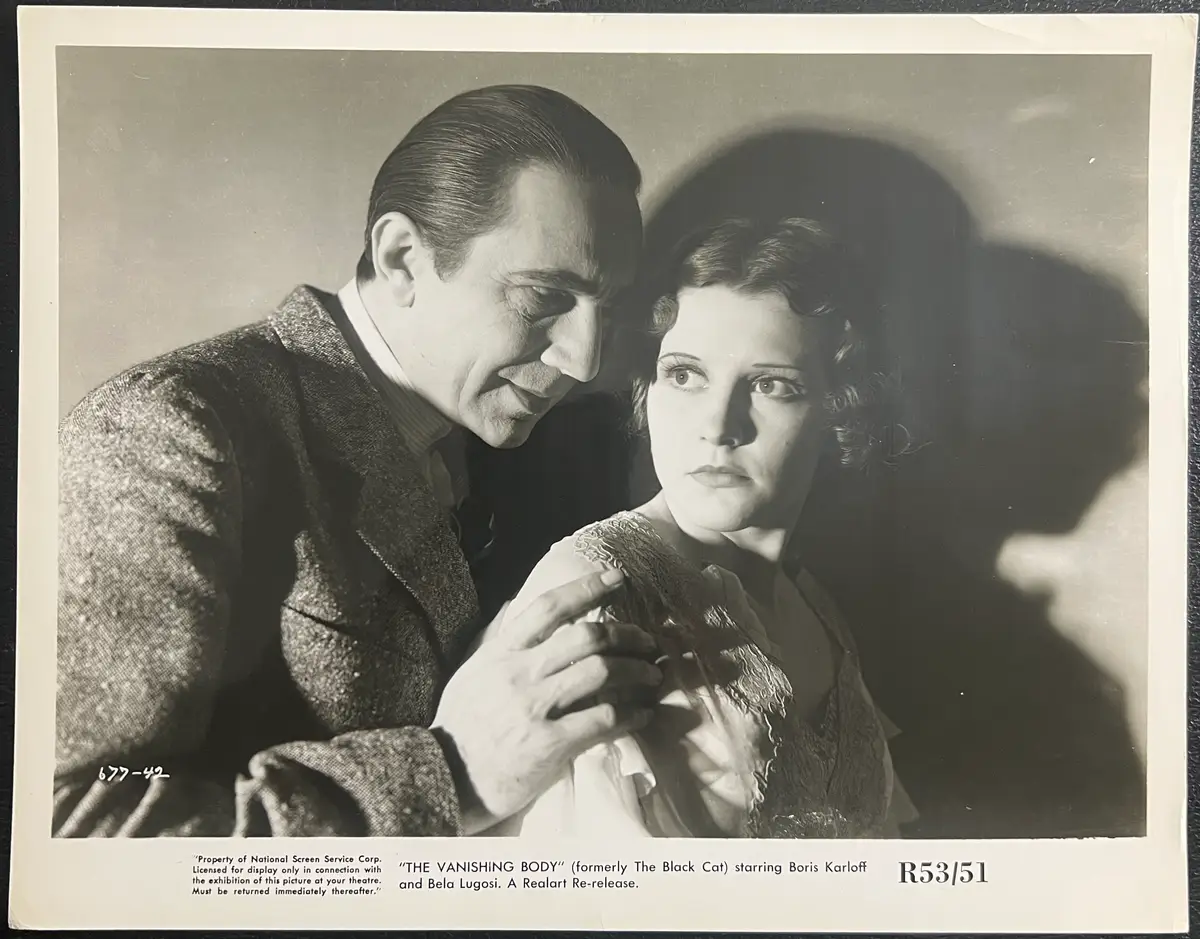 The Black Cat retitled to The Vanishing Body