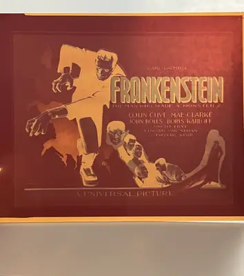 Frankenstein 4"x5" Negative of Title Card image 2