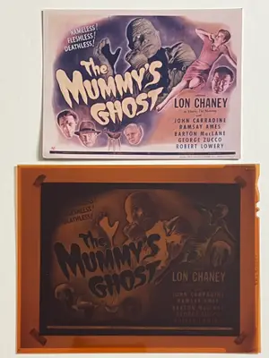 The Mummy's Ghost 4"x5" Negative of the Title Card image 1