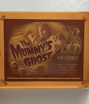 The Mummy's Ghost 4"x5" Negative of the Title Card image 2