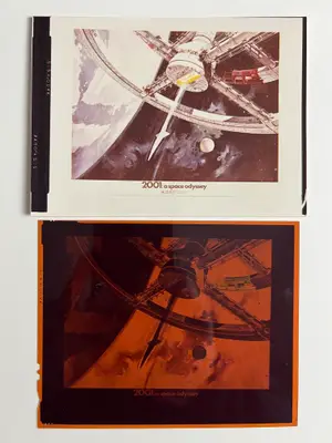 2001: A Space Odyssey UK Front of House Lobby Card image 1