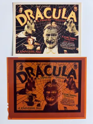 Dracula 4"x5" Negative of the Title Card image 1
