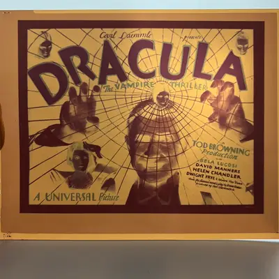 Dracula 4"x5" Negative of the Title Card image 2