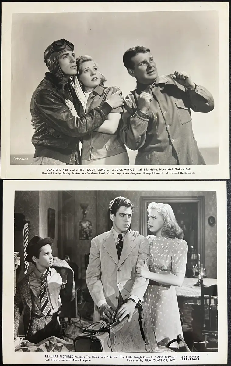 Give Us Wings & Mobtown 8x10 Still Lot of 2