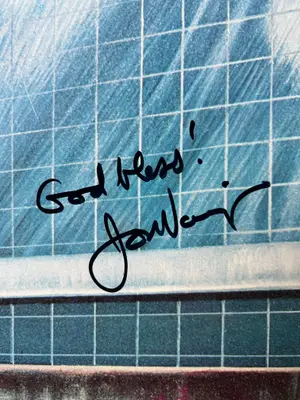 The Odessa File One Sheet SIGNED by John Voight image 2