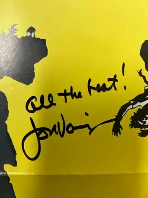 The End of the Game One Sheet SIGNED by John Voight image 2