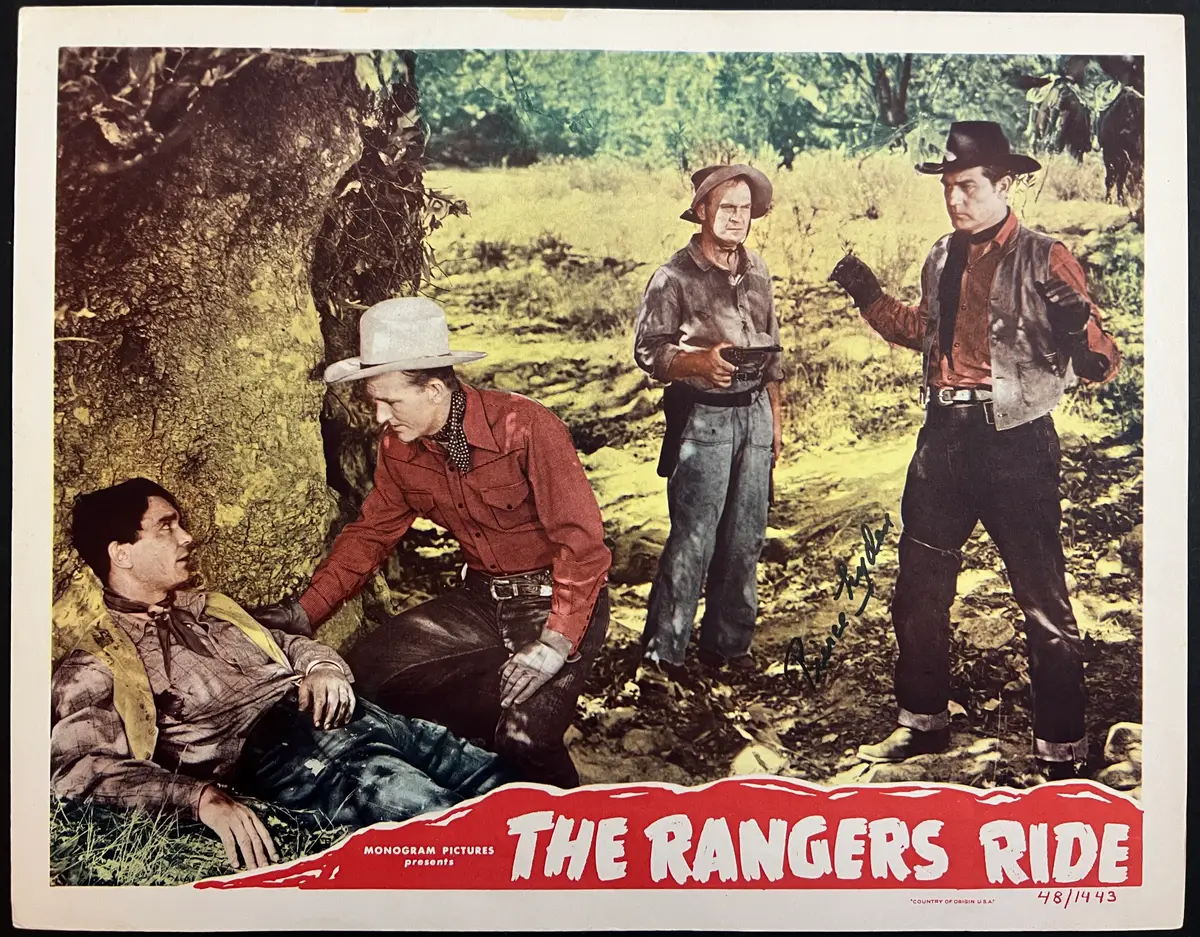 Rangers Ride AUTOGRAPHED by Pierce Lyden