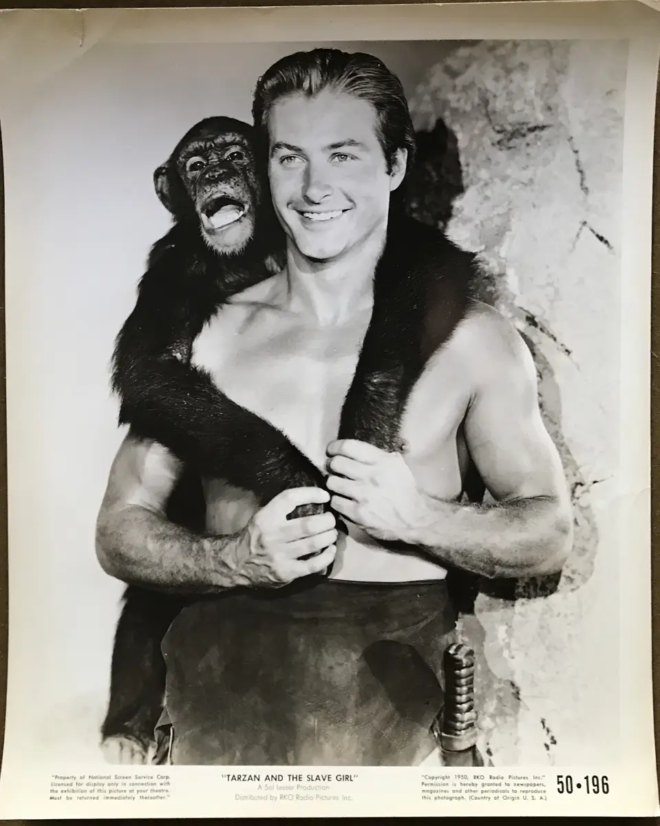 Tarzan and the Slave Girl Lot of 2 Stills