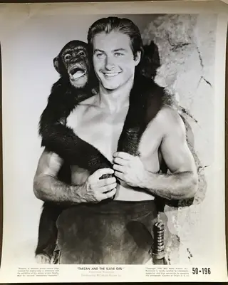 Tarzan and the Slave Girl Lot of 2 Stills image 1