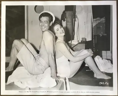 City Beneath the Sea Robert Ryan and Mala Powers Publicity Stills (2) image 1