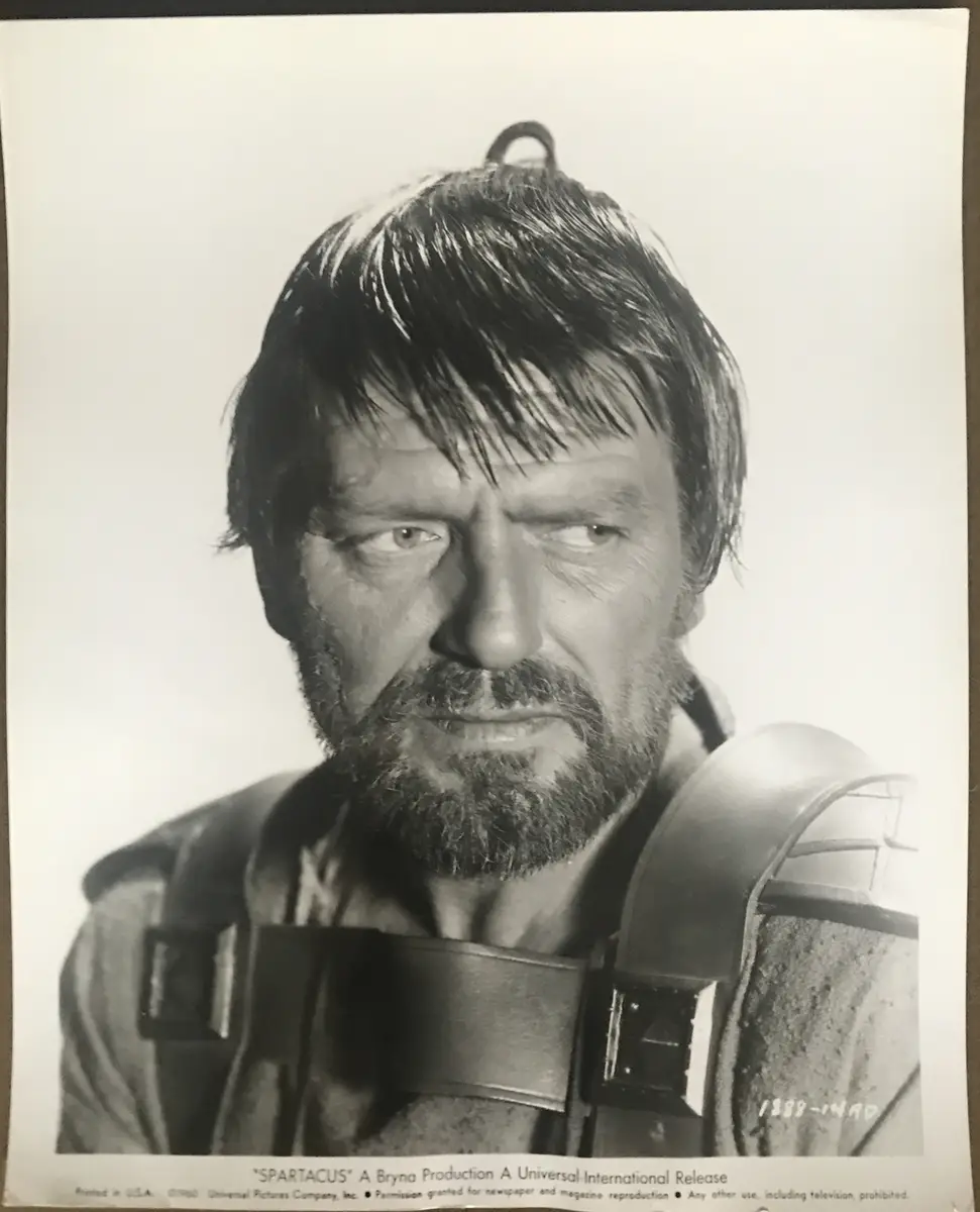 Spartacus Charles McGraw Portrait Still