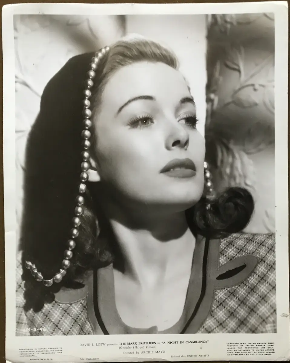 A Night in Casablanca Lois Collier Portrait