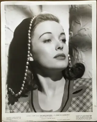 A Night in Casablanca Lois Collier Portrait image 1