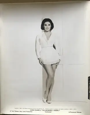The Disorderly Orderly Karen Sharpe Pin-Up and Portrait Still Lot Of 2 image 2