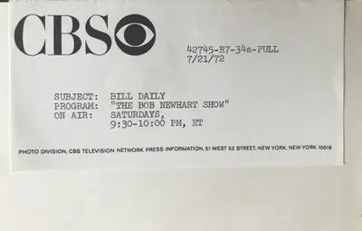 The Bob Newhart Show Bill Daily Portrait Still image 3
