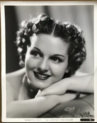 Roberta Vale 20th Century Fox Studio Portrait by Gene Kornman image 1