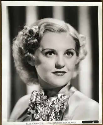 Elsie Valentine 20th Century Fox Studio Portrait by Gene Kornman image 1