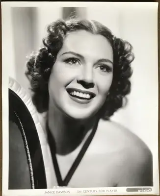 Janice Dawson 20th Century Fox Studio Portrait by Gene Kornman image 1