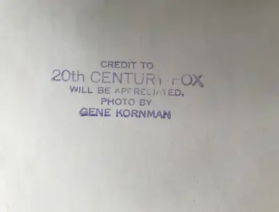 Janice Dawson 20th Century Fox Studio Portrait by Gene Kornman image 2