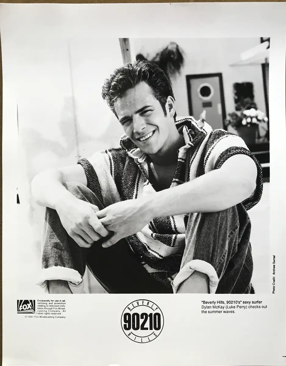 Beverly Hills, 90210 Luke Perry Portrait Still