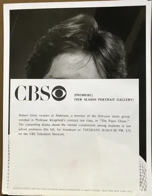 The Paper Chase Robert Ginty Portrait Still image 2