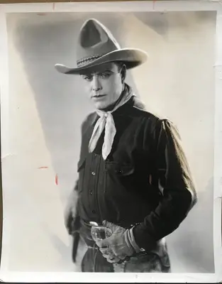 Roy Stewart Silent WEstern Star Circa 1920's Portrait Still image 1