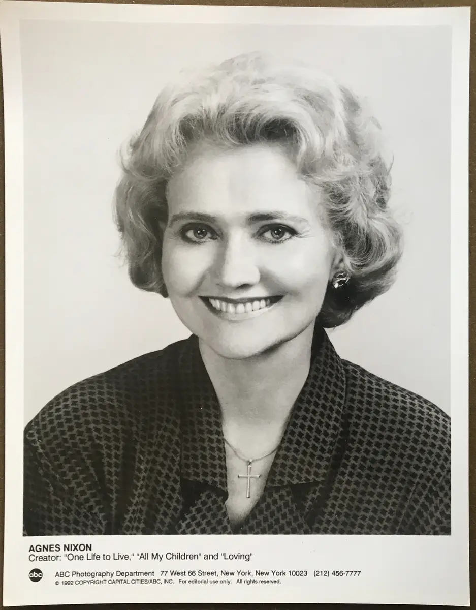 One Life to Live Agnes Nixon 1992