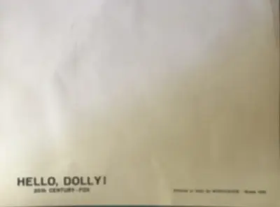 Hello, Dolly! Louis Armstrong Portrait and Armstrong/Barbra Streisand Scene (2 Color Stills) image 2