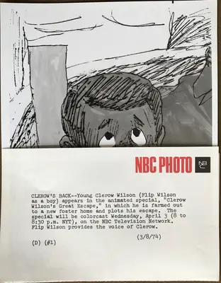 Clerow Wilson's Great Escape Flip Wilson Animation image 2
