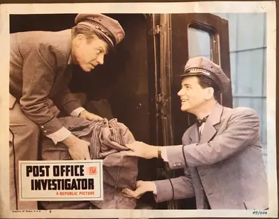 Post Office Investigator Lobby Cards (5) image 2