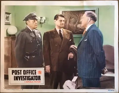 Post Office Investigator Lobby Cards (5) image 3