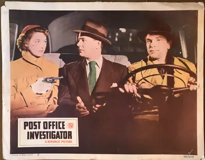Post Office Investigator Lobby Cards (5) image 5