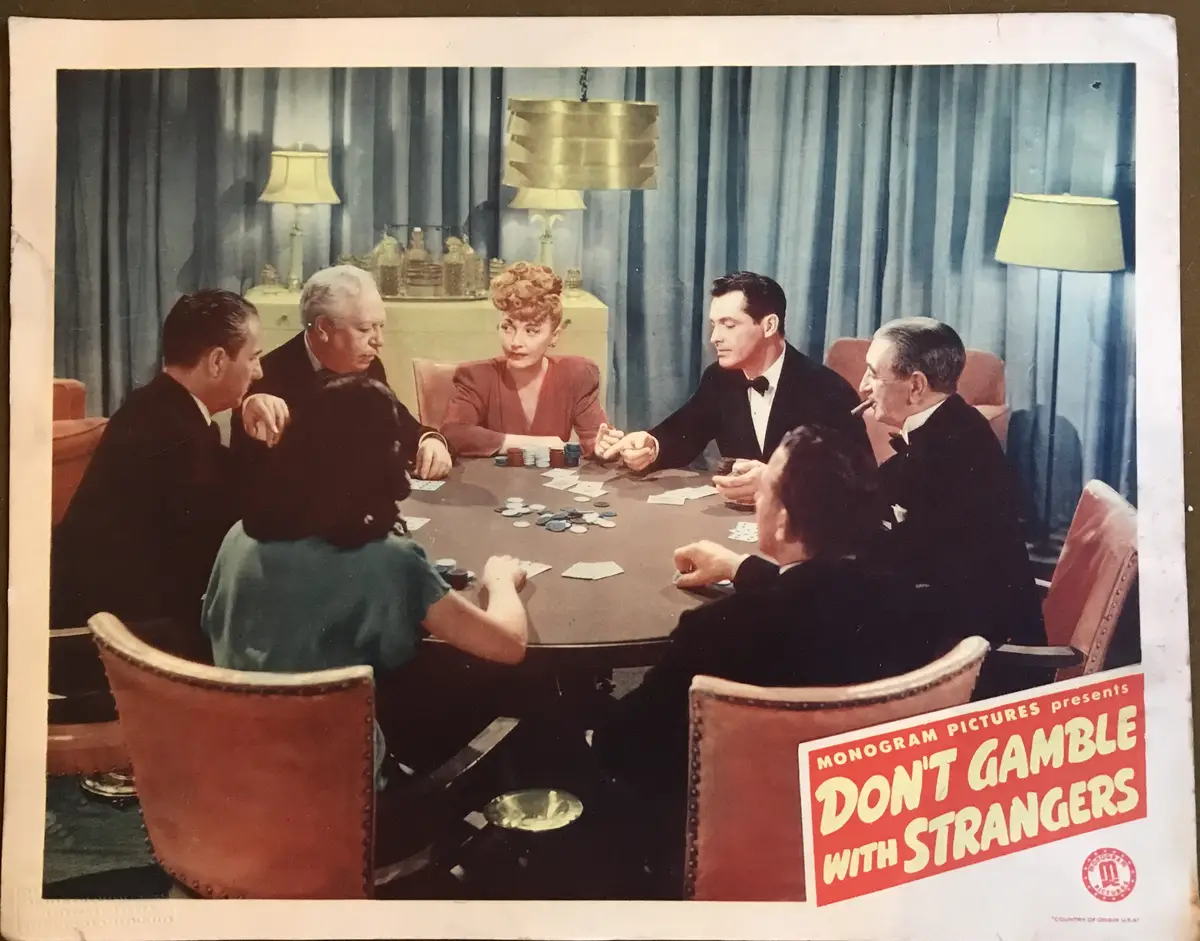 Don't Gamble with Strangers Lobby Card
