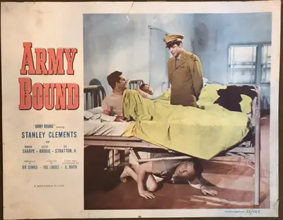 Army Bound Lobby Cards (7) image 2