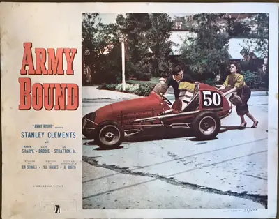 Army Bound Lobby Cards (7) image 4