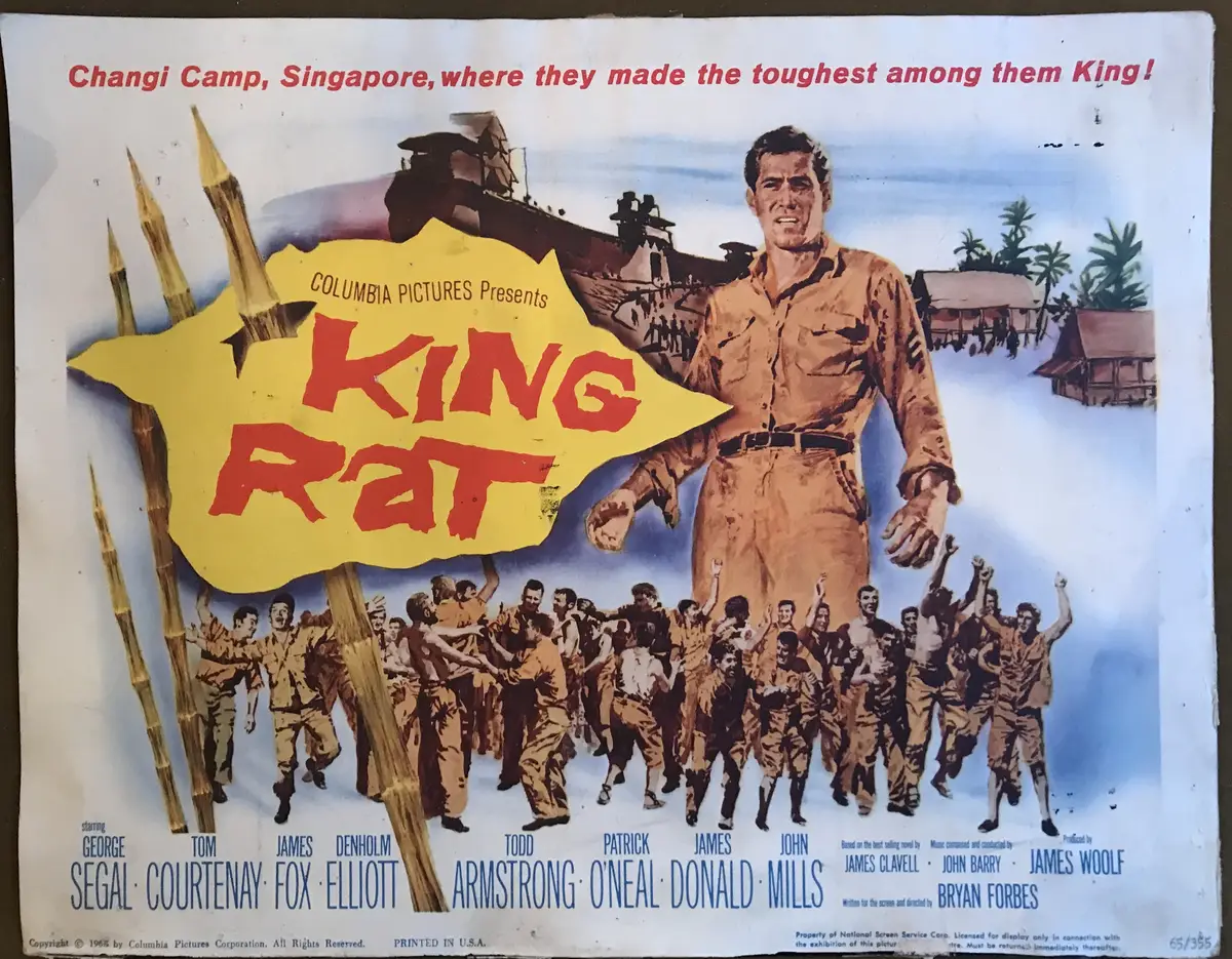 King Rat Lobby Card Set Of 8