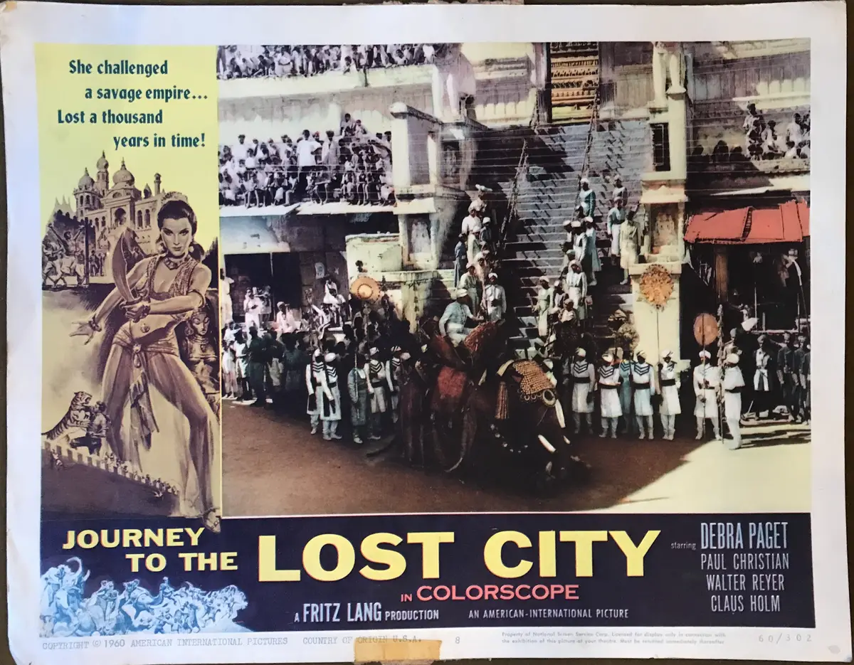 Journey to the Lost City Lobby Cards (5)