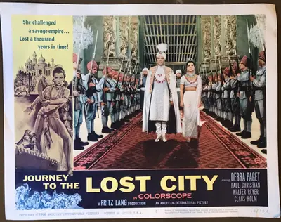 Journey to the Lost City Lobby Cards (5) image 2