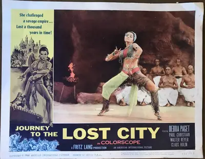 Journey to the Lost City Lobby Cards (5) image 3