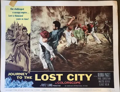 Journey to the Lost City Lobby Cards (5) image 4