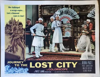 Journey to the Lost City Lobby Cards (5) image 5