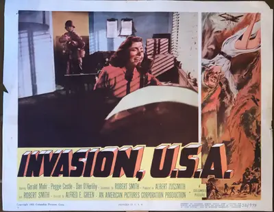 Invasion, U.S.A. Lobby Cards (3) image 2