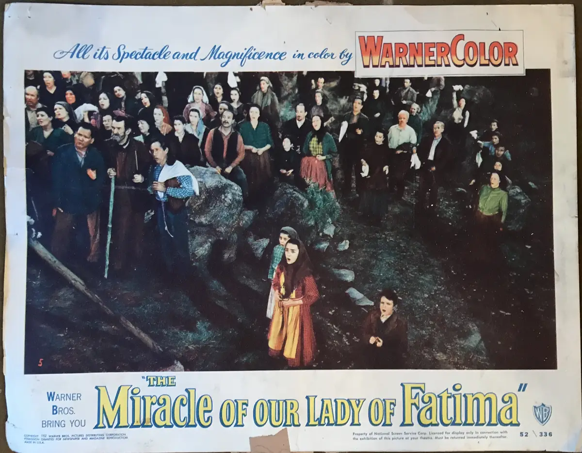 The Miracle of Our Lady of Fatima Lobby Card Set Of 8