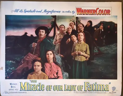 The Miracle of Our Lady of Fatima Lobby Card Set Of 8 image 3