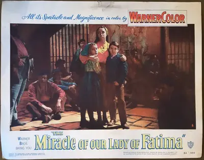 The Miracle of Our Lady of Fatima Lobby Card Set Of 8 image 4