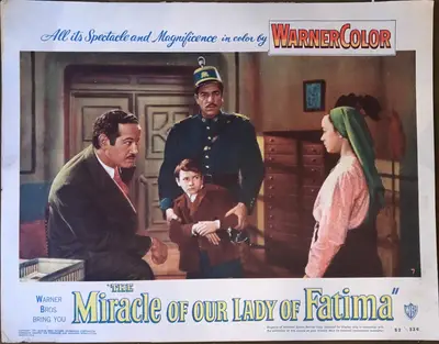 The Miracle of Our Lady of Fatima Lobby Card Set Of 8 image 5