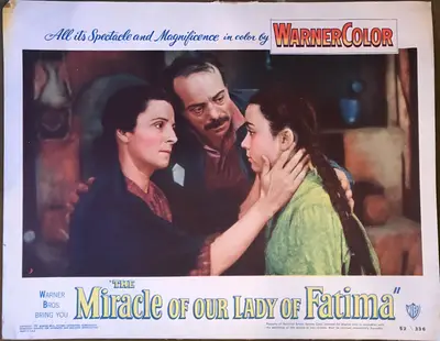 The Miracle of Our Lady of Fatima Lobby Card Set Of 8 image 8