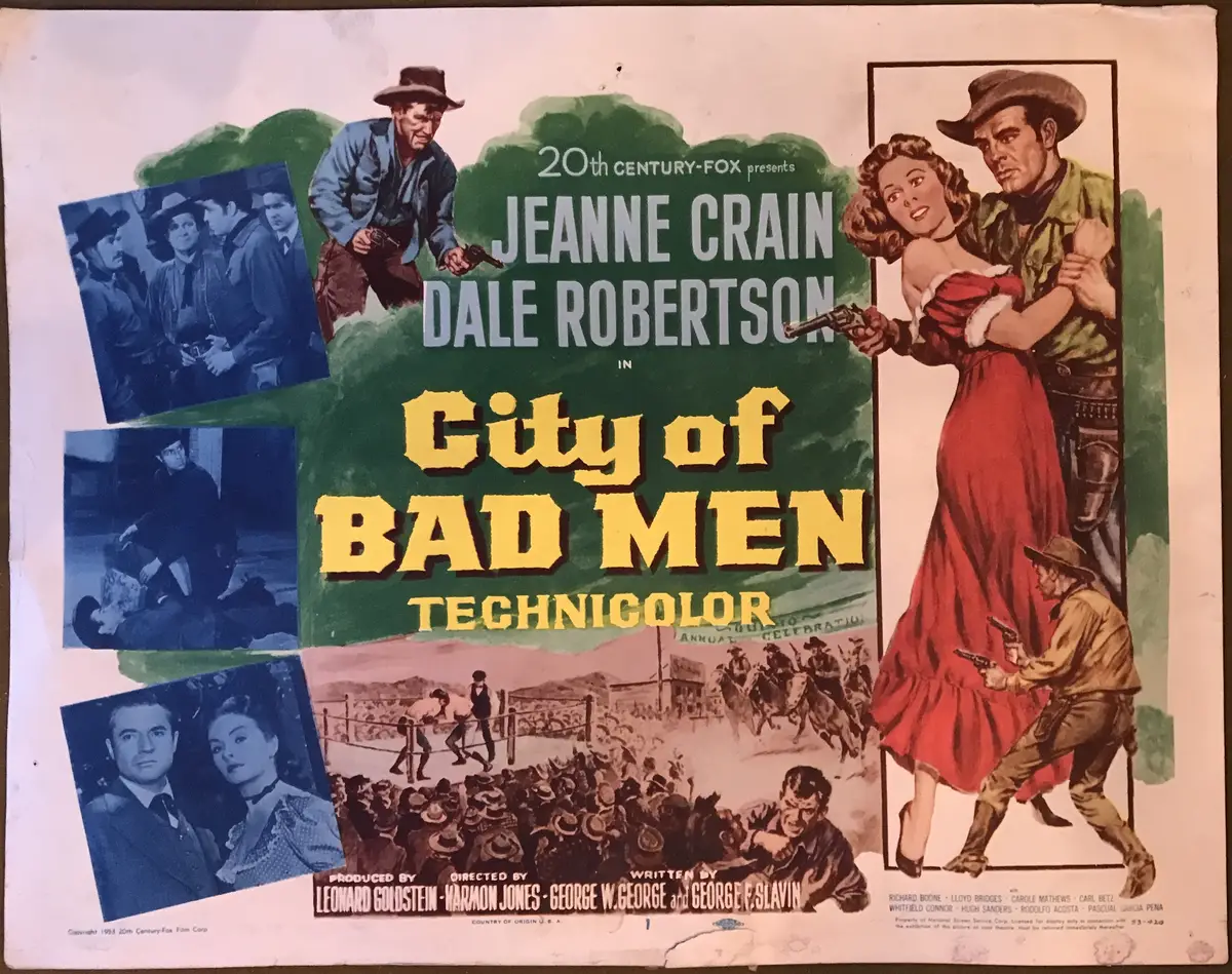 City of Bad Men Lobby Cards (2)