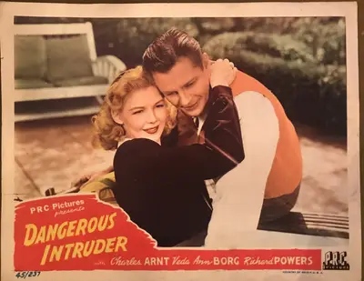 Dangerous Intruder Lobby Cards (4) image 2