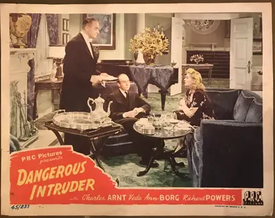 Dangerous Intruder Lobby Cards (4) image 3